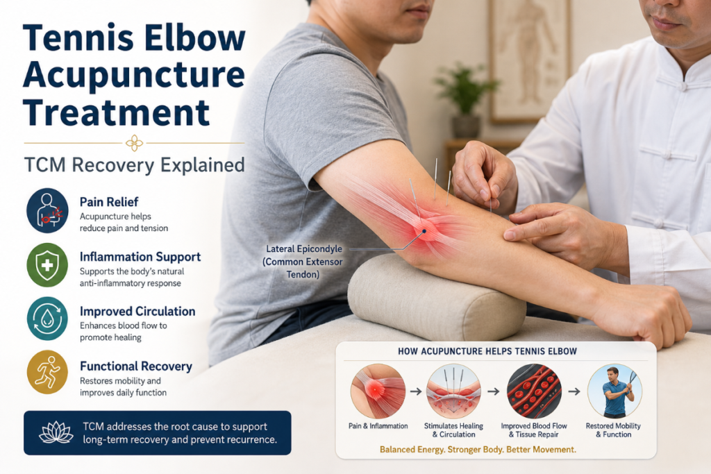 Tennis Elbow Acupuncture Treatment: TCM Recovery Explained